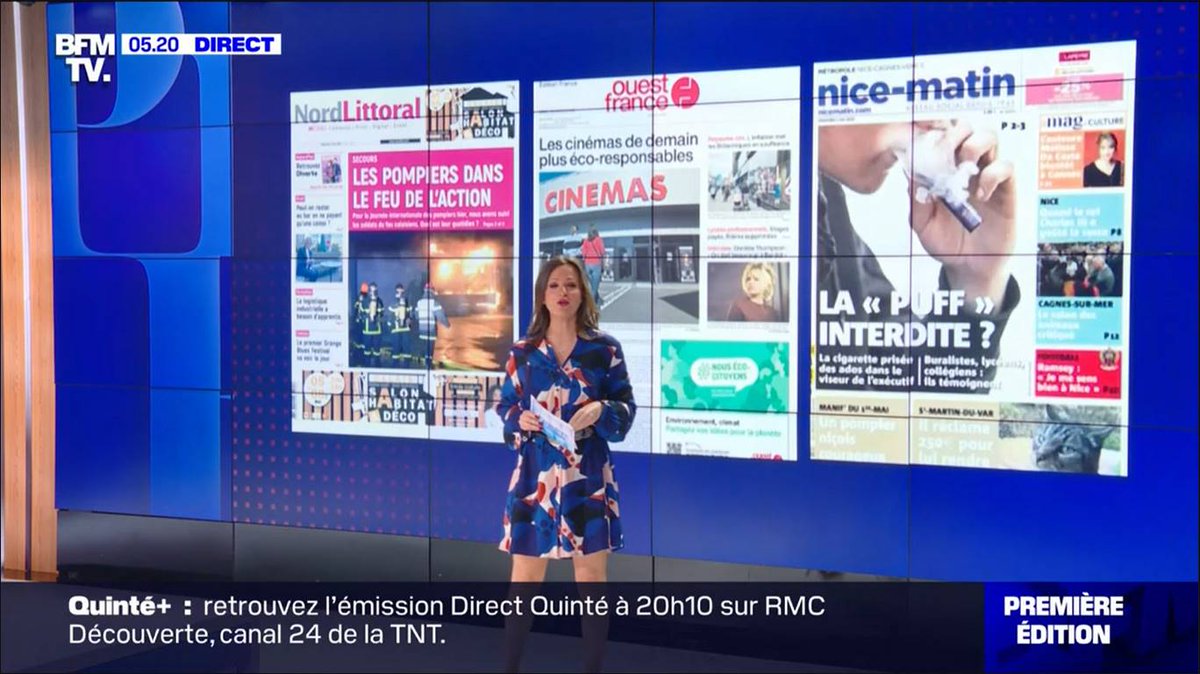HYoussouf1297's tweet photo. Place au kiosque avec @PaulinePioche sur @BFMTV ! https://t.co/qlXPlXchpM