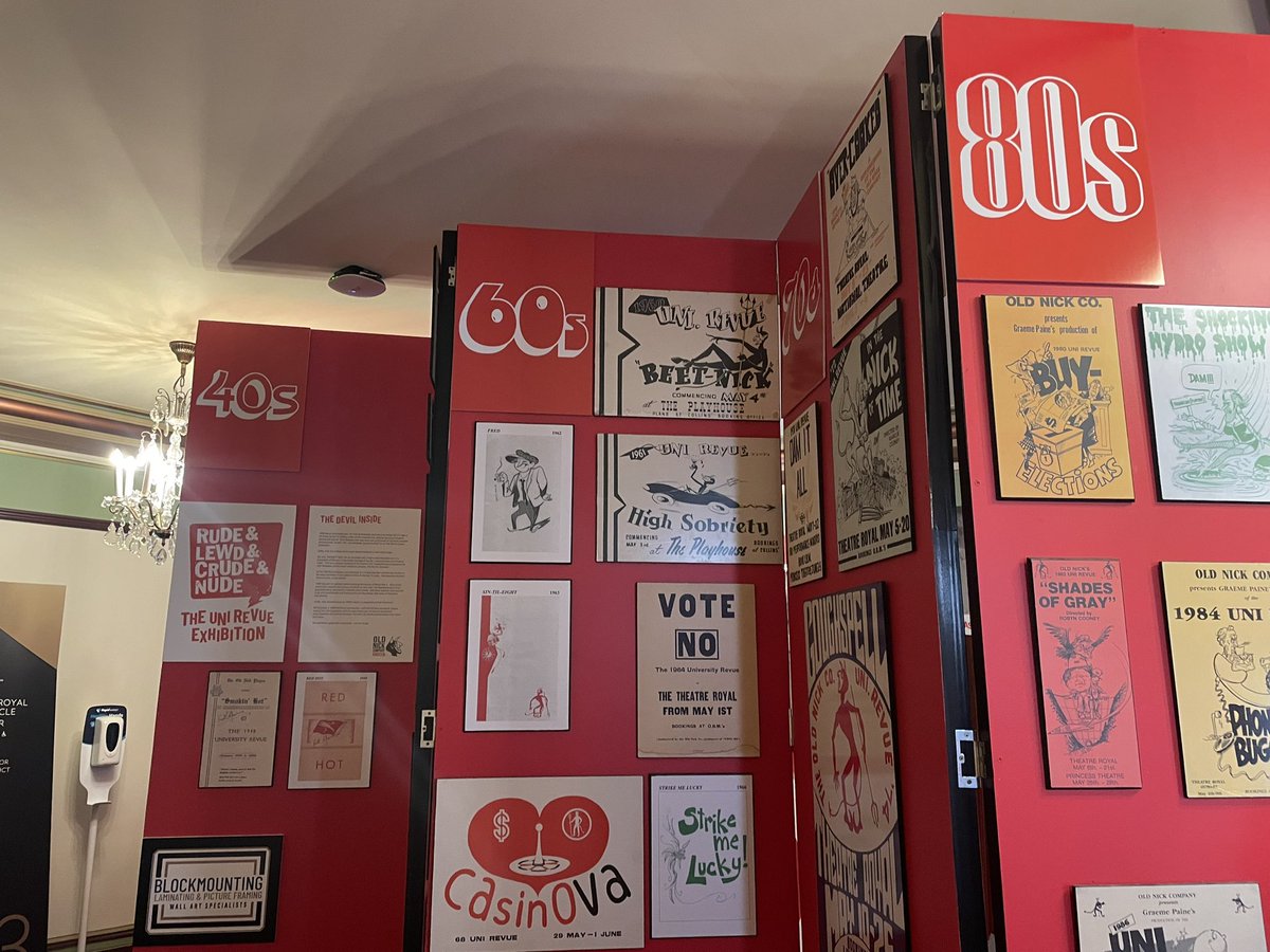 rubycairns1's tweet image. The 75th Uni Revue gets underway tonight. There’s even an exhibition to commemorate some of the highlights over the years .. with some *wild* prizes on offer for the best selfie! 
More details on @7tasnews tonight.