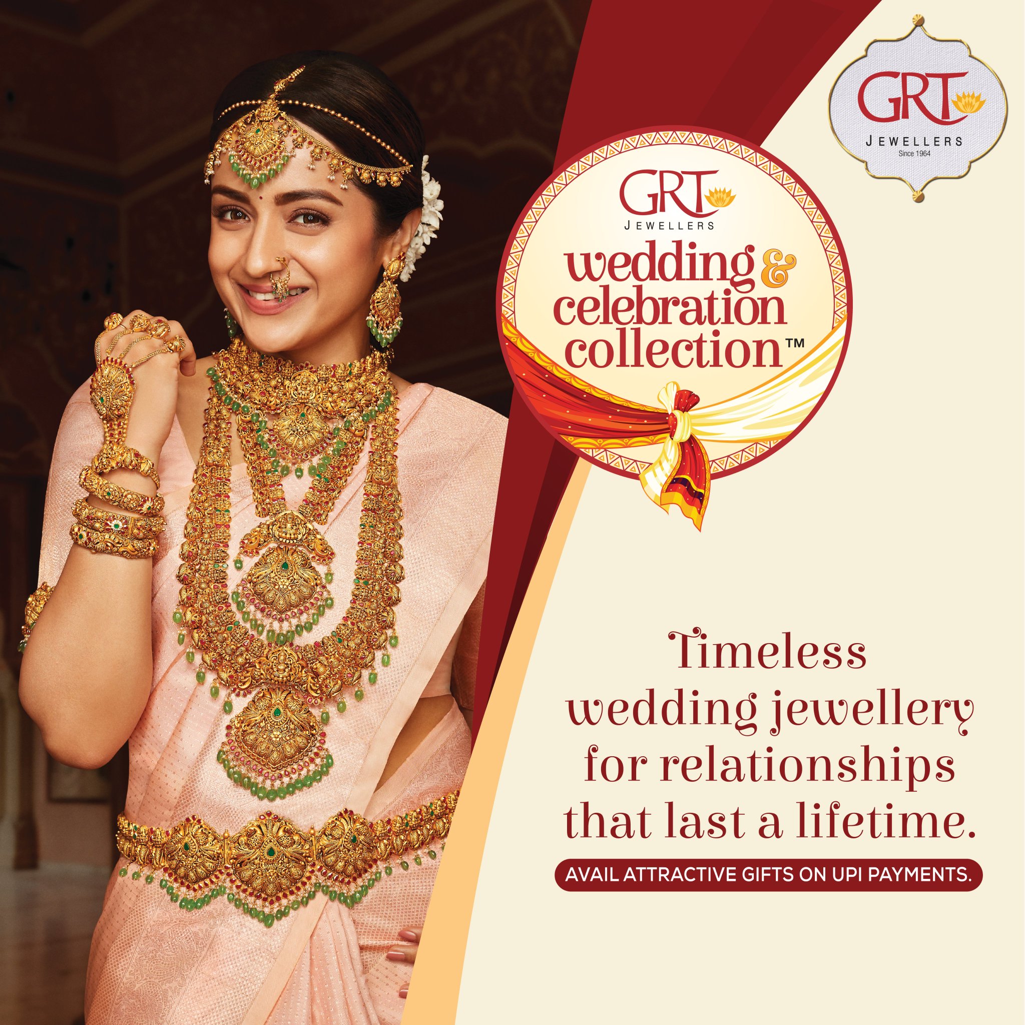 Grand Gold Necklace From GRT Jewellers - South India Jewels | Necklace  designs, Gold necklace indian bridal jewelry, Temple jewellery earrings