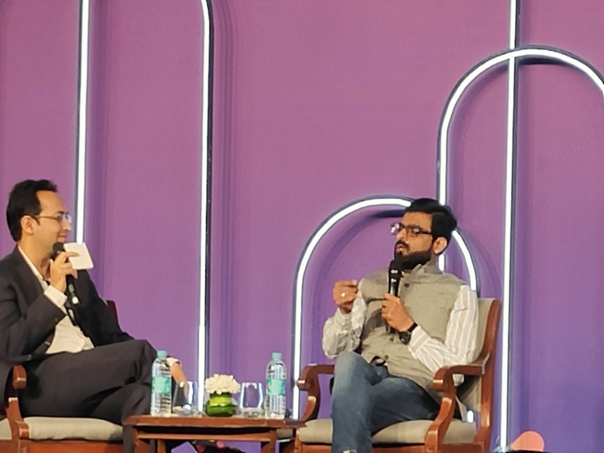 augvcor's tweet image. @nitinsethi80 advises folks to
1️⃣ Be curious
2️⃣ Be empathetic
3️⃣ Be consistent
 @WebEngage #EngageMint2023