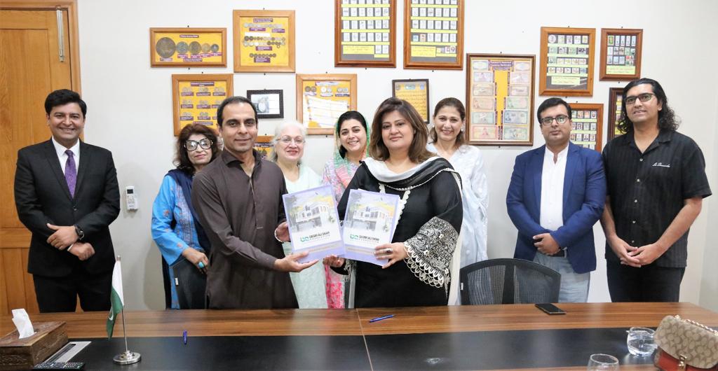 CnpWcci's tweet photo. MOU signing between Qasim Ali Shah Foundation &amp; Women Chamber of Commerce and Industry Lahore Division. QASF is working as a promising non-profit organization since 2017. 
#WCCIL #wetogether #women #MOUSigningCeremony #QasimAliShah #youth #motivation #society #lahore #Pakistan https://t.co/v2W9CfH9QZ