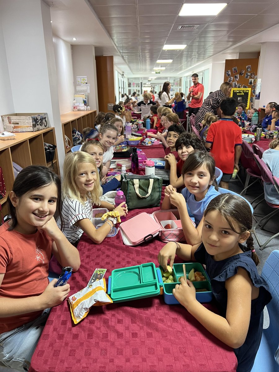 DBS_Year3's tweet photo. Year 3 celebrated King Charles' Coronation today in the form of a royal street tea party. We enjoyed lots of classic British foods and sang along to British classics from Queen, Oasis and The Spice Girls. @DubaiBritishEH #BeginsatDBSEH #ProudlyTaaleem https://t.co/JCbAjfQUyv