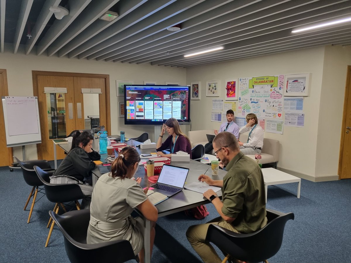 So much energy and thoughtfulness in this room at <a href="/gems_daa/">GEMS DAA</a>! In addition to labsites and team planning, we also drafted common agreements for MS ELA. I just love working with this group of passionate educators! Can't wait to be with them again in the fall <a href="/EKC_Literacy/">Erin Kent Consulting</a>