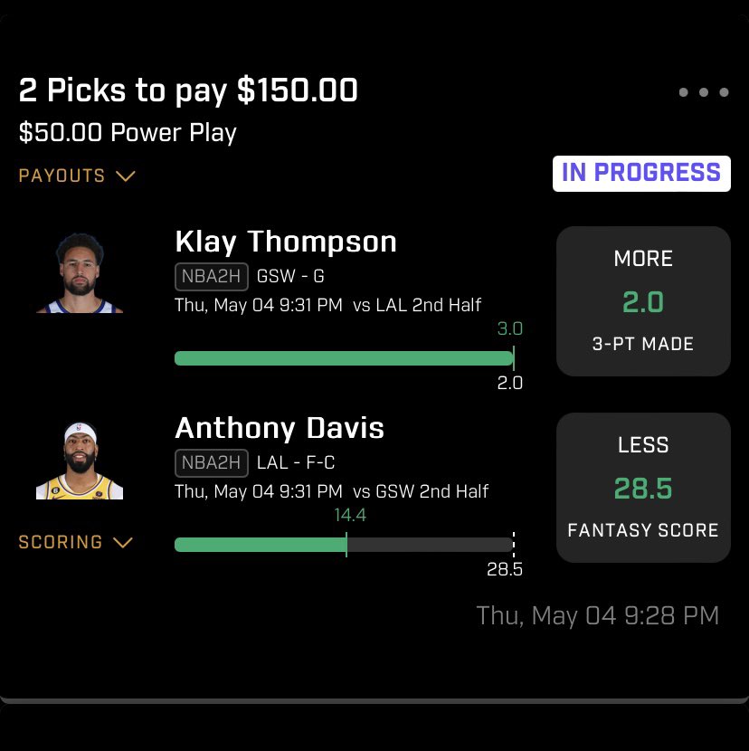 CloudJ_Official's tweet photo. @SportsByDustin Let’s go! Was able to cash the 2H prop! https://t.co/zDFCYc9YpI
