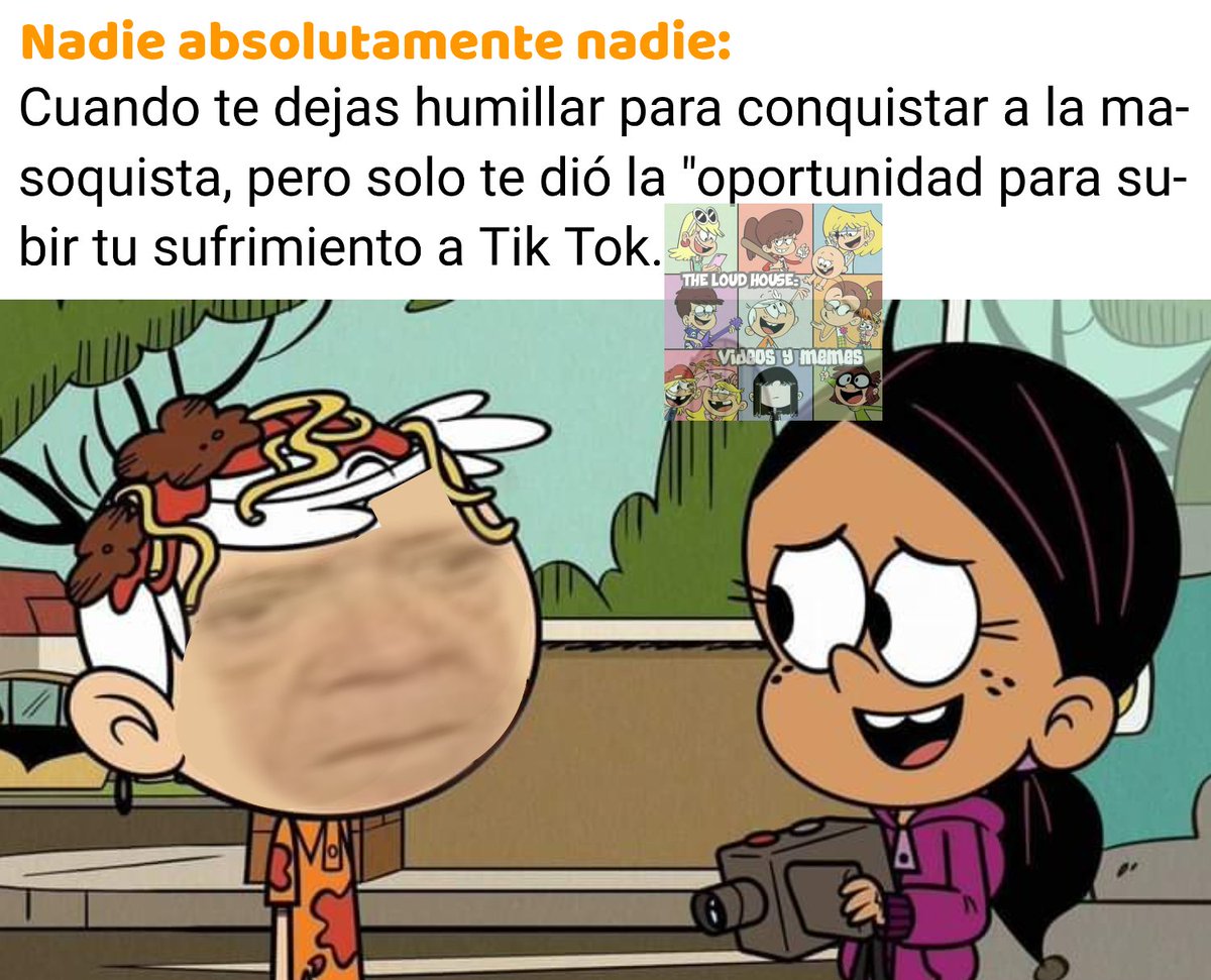 TheLoudHousevi's tweet photo. Estuvo chido mientras duró...
#LincolnLoud #RonnieAnneSantiago
#TheLoudHouse 
#TheLoudHouseVideosYMemes https://t.co/szALpq77F7