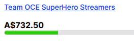 Team_OCE's tweet photo. HAPPY FRI-YAY!
The Team OCE crew are still raising money for @GameOn_Cancer as part of #SuperHeroStreamers
So far the awesome team have raised $732.50!
Check out the team! Many more charity streams to come!
Lets kick Caner's Butt! #WeAreTeamOCE
https://t.co/ZILbPzGTQd https://t.co/VHh9EBG9hP