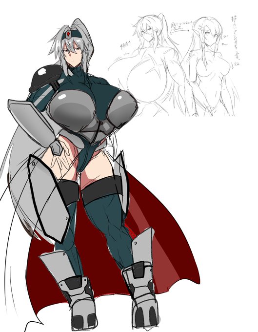 描きたいなって思ってる漫画のデザイン案その1 