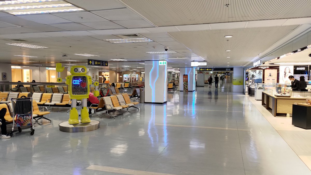 Zenengjp's tweet photo. GWなのに松山空港空いて���良い。#台湾旅行 https://t.co/SG3pKaNS3z