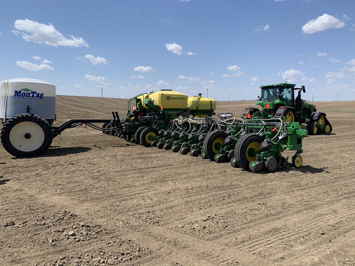 PodanyM's tweet photo. Preceon Short corn agronomy experience trial in the ground. 20 acres 2 hybrids real world trial let’s see what it can do. 
@DKCAG_NENEB https://t.co/zzcC7EIb3t