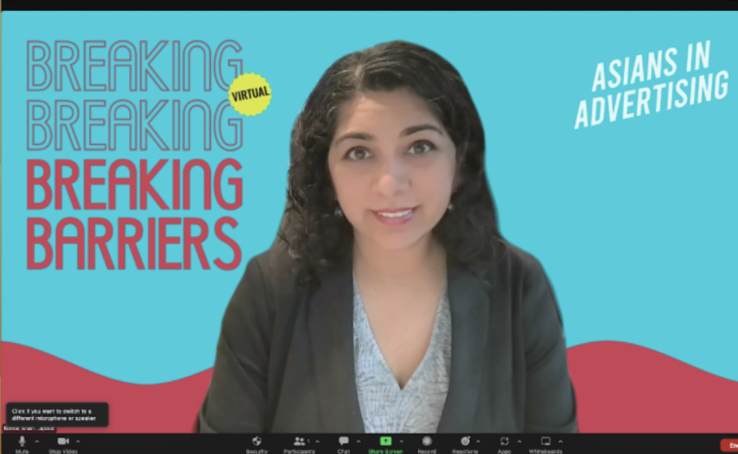 Grateful for this opportunity to share the virtual stage with some incredible panelists @marzyonearth
@aribajahan <a href="/lilyzheng308/">Lily Zheng</a> at the 2nd Annual Breaking Barriers Conference for <a href="/AsiansinAd/">Asians in Advertising</a> during this #AAPIHeritageMonth. Our topic was 'Get Seen In Your Career'.  #Career