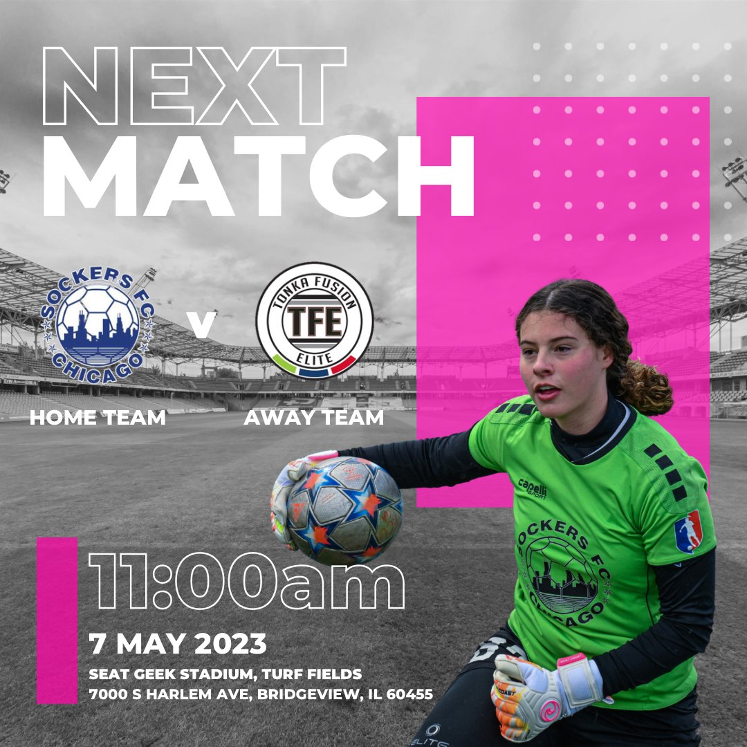 Jacqueline M Keller (@jacquelinegk06) on Twitter photo Let's go <a href="/Sockers06GA/">Sockers FC 2006 GA</a> vs <a href="/TonkaFusionMN/">Tonka Fusion Elite | #65Strong</a>
Next up! SUNDAY @ 11am on the turf fields @seatgeekstadium
#classof2025 #lovingmynewgoaliegloves <a href="/WestCoastGK/">West Coast GK</a> #prettyinpink #gkunion #goalkeeper #teamworkmakesthedreamwork #clubsoccer #soccerislife #soccer <a href="/ImYouthSoccer/">ECNL/GA/Recruiting/College Soccer</a> <a href="/ImCollegeSoccer/">College Soccer Truth ™</a> Let's go <a href="/Sockers06GA/">Sockers FC 2006 GA</a> vs <a href="/TonkaFusionMN/">Tonka Fusion Elite | #65Strong</a>
Next up! SUNDAY @ 11am on the turf fields @seatgeekstadium
#classof2025 #lovingmynewgoaliegloves <a href="/WestCoastGK/">West Coast GK</a> #prettyinpink #gkunion #goalkeeper #teamworkmakesthedreamwork #clubsoccer #soccerislife #soccer <a href="/ImYouthSoccer/">ECNL/GA/Recruiting/College Soccer</a> <a href="/ImCollegeSoccer/">College Soccer Truth ™</a>