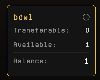 BRC-20 DA⭕️ tweet media