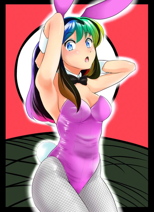 #見た人は必ず性癖を1つ絶対暴露する  バニーガールが大好きです(*'ω`)b