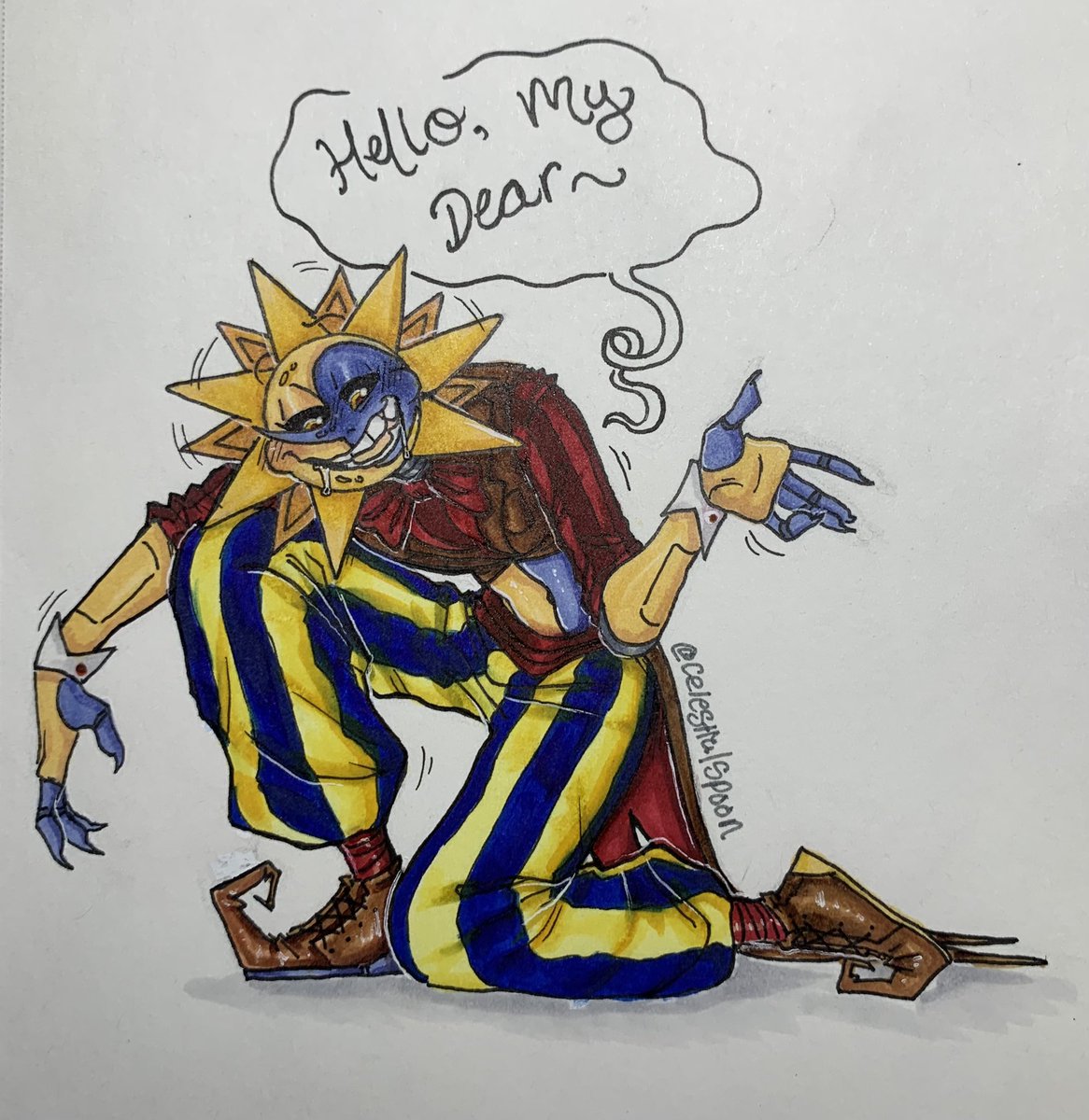 IT TOOK 5 MONTHS BUT I COLOURED IT 🫶🏻
#FNAF #fnafsecuritybreach #fnaffanart #fnafsb