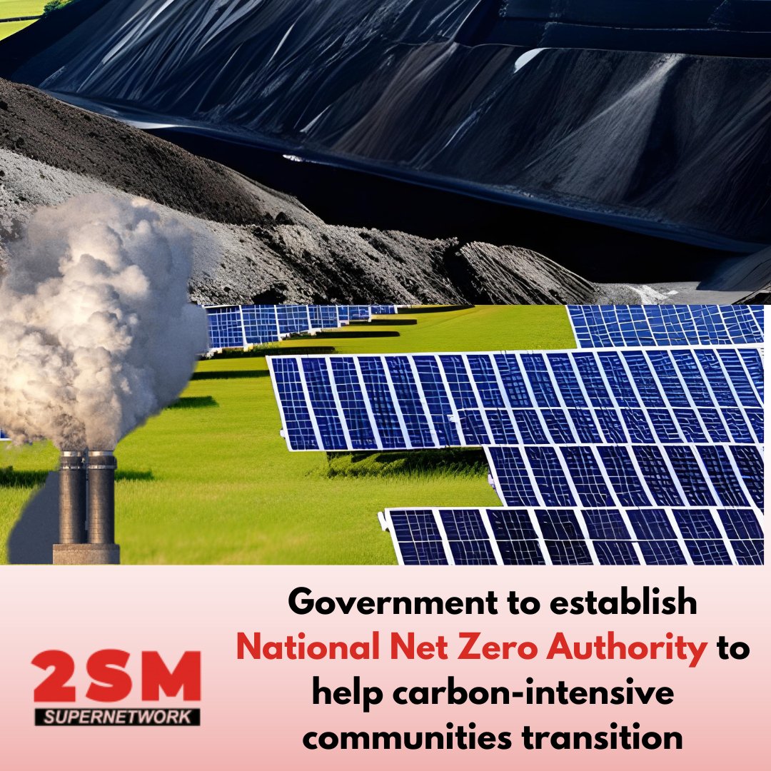 2SM1269's tweet photo. The body will be established by July 1 and will work to ensure the move to a clean energy economy is seamless
It will support workers to access training, employment and support, work with regions and communities to take advantage of new opportunities and encourage investors. #2SM https://t.co/JzAhniJB3G