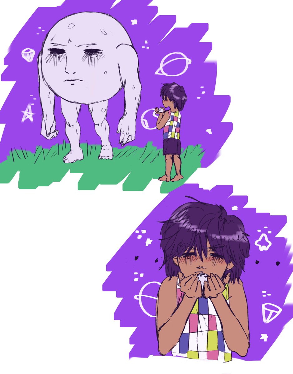 KellyJellyW3lly's tweet photo. Everybody gangsta till Pluto grows eyes.💥💥
#omori #omorifanart #omorikel #omoripluto #omoricomic #omorigame https://t.co/BtDrlatHCI
