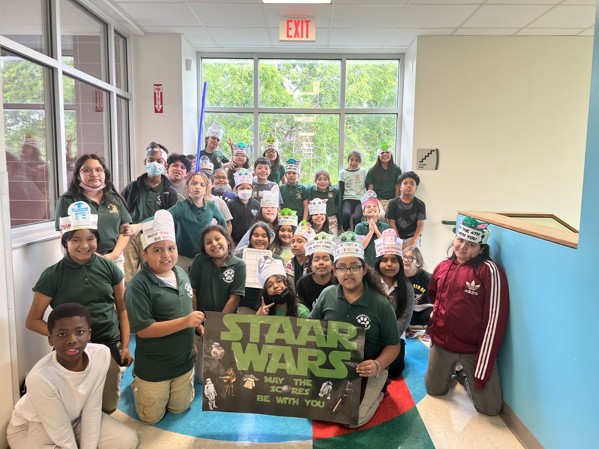 It was an awesome #May4thBeWithYou day of celebration 💫 <a href="/Roosevelt_HISD/">Roosevelt ES HISD</a>