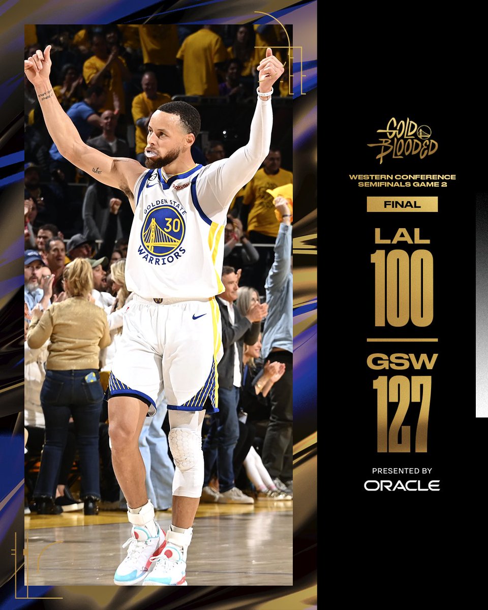 IncusKlein's tweet image. Win for @warriors ,Klay Thompson:30 pts with 8 threes and now it&apos;s 1:1 #incus .