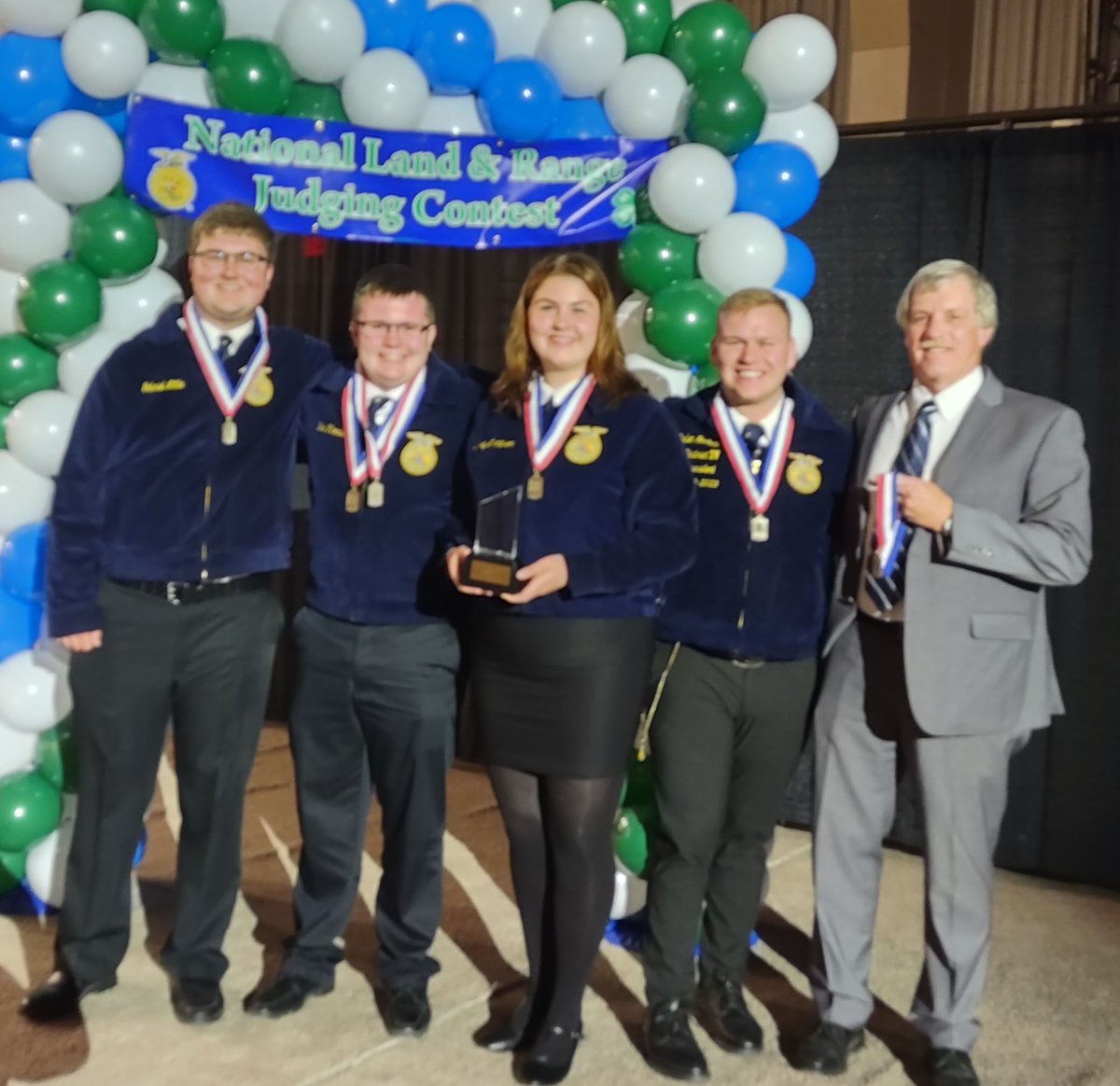 I am so proud to announce that out of 93 teams, our Southmont FFA  Soils Team placed 3rd in the Nation for Land Judging with only one point separating them from 1st!!!   #proudtobeamountie