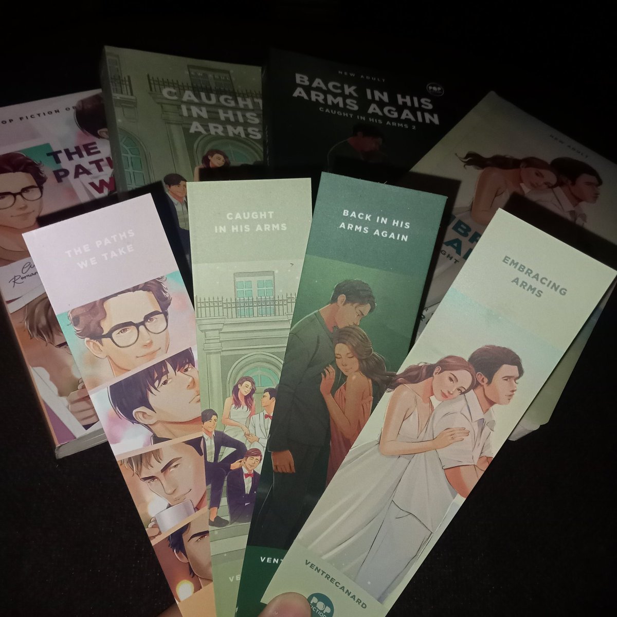mjyannah's tweet photo. 4/4 books ✨

complete ko na arms trilogyyyy @VentreCanard_Wp ang ganda ng covers 🥰 https://t.co/qAziERbPIS