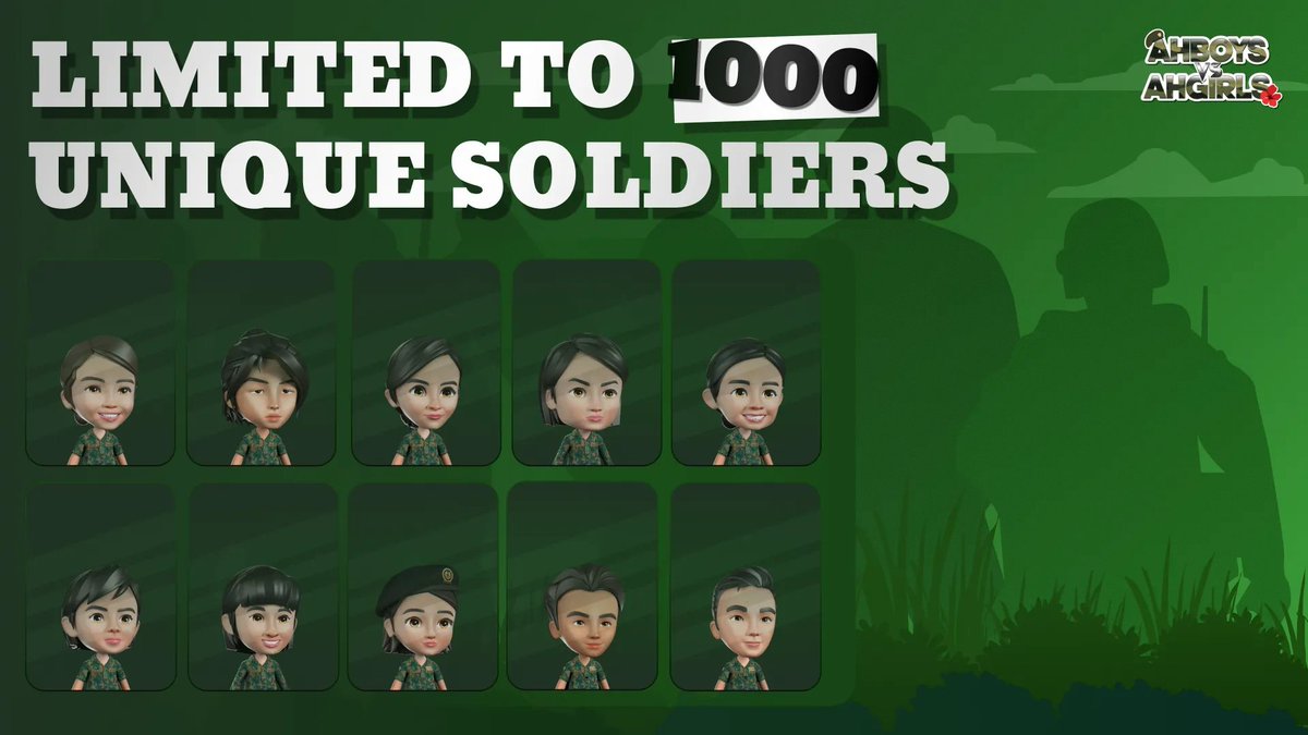 Don't miss out on the opportunity to become a proud owner of one of our Genesis edition NFTs! 🎖️ 

With just 1,000 supply, these exclusive #AhBoysVSAhGirls NFTs won't be available forever, so make sure you act fast and mint yours now!

Mint now: jteamuniverse.com