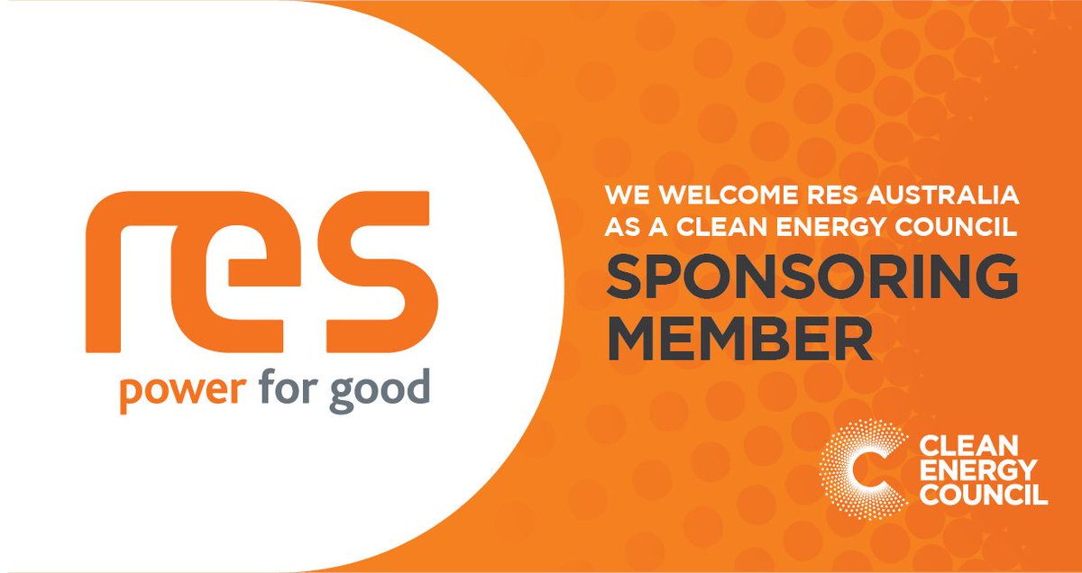 cleannrgcouncil's tweet photo. Congratulations to @RESGroup on becoming a Sponsoring Member.
RES has been leading the field in wind energy development worldwide for over a quarter of a century, with over 4.5GW of wind developed and constructed to date.
#industryleadership #acceleratingchange #proudmembers https://t.co/NTW4dxXAYY