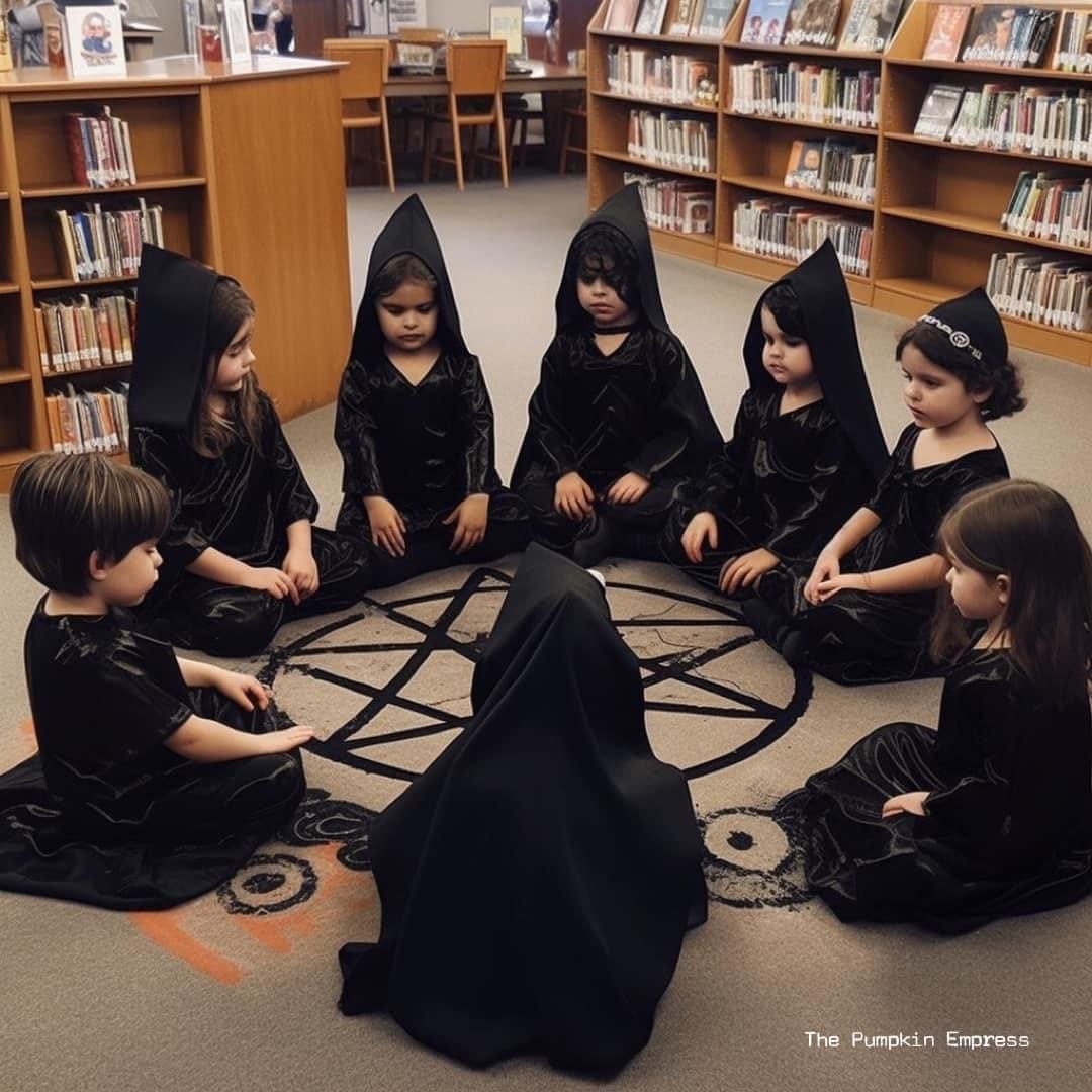 AnaSpiacci's tweet photo. O juiz federal da Pensilvânia, decidiu que o Satan Club, criado por um Templo Satânico, terá permissão para se apresentar em escolas com a desculpa de que é preciso permitir a liberdade religiosa no estado

Enquanto trechos da Bíblia são tidos como machistas e devem ser evitados https://t.co/WkmUe1UKGW