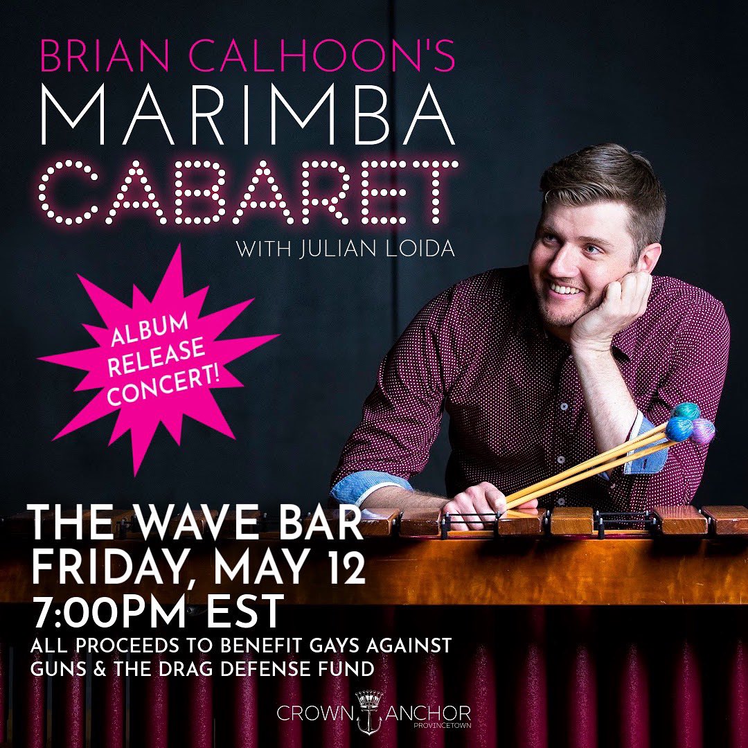Official album release concert at <a href="/onlyatthecrown/">The Crown & Anchor</a> in Provincetown on Friday May 12 at 7pm! Tickets: onlyatthecrown.com