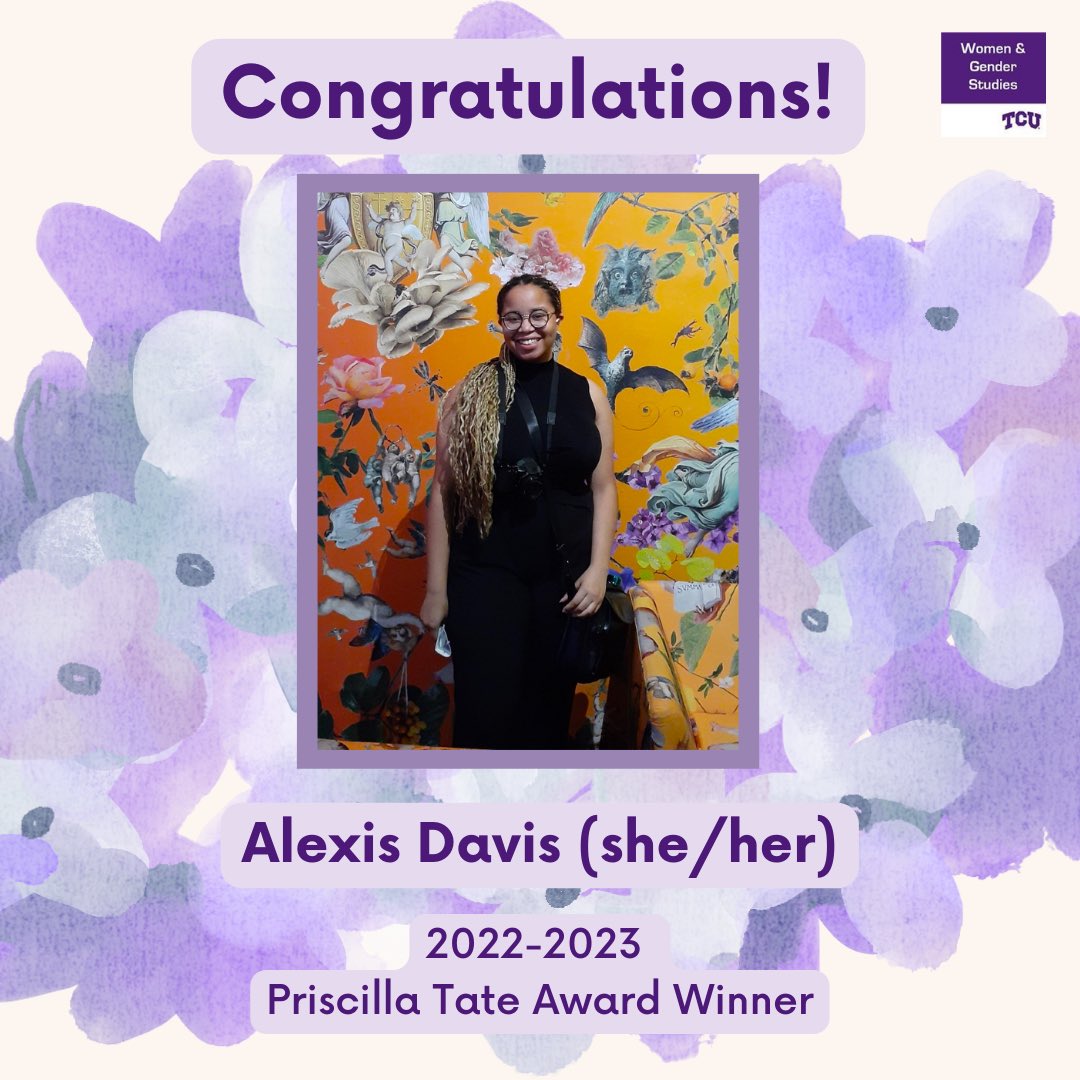 TCUWGST's tweet photo. Congrats to the 2022-2023 WGST Award winners! (Part 1) https://t.co/VevW4UItbx