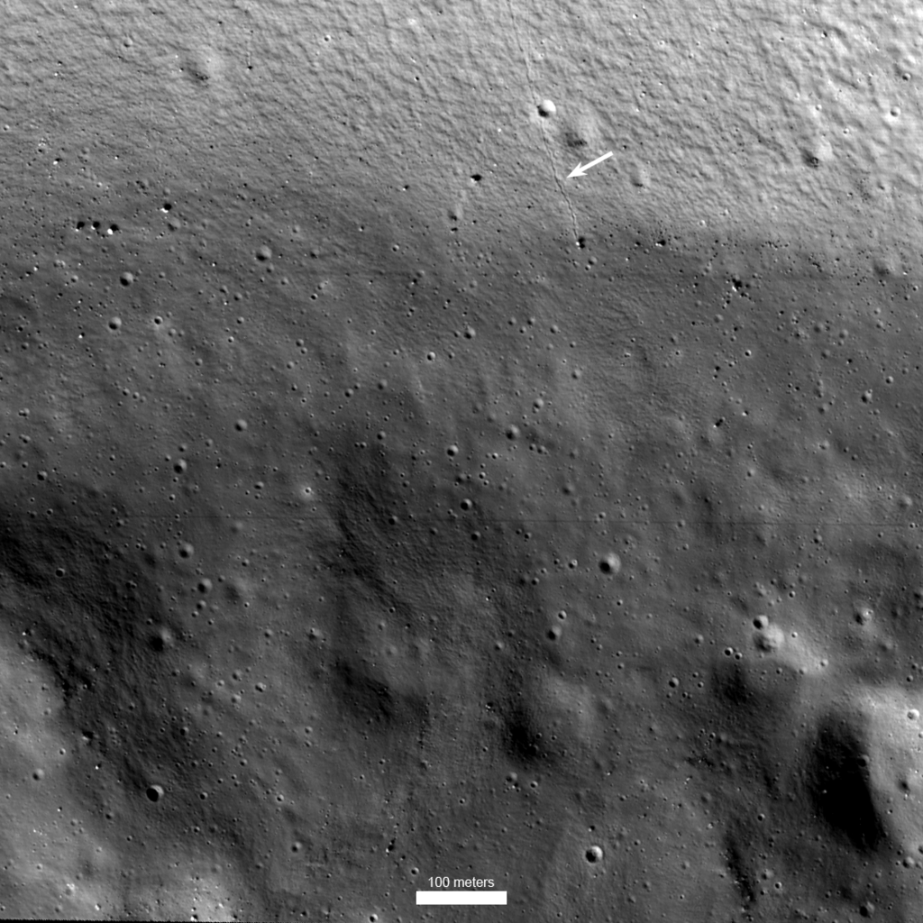 thatspacegeek's tweet photo. Shackleton from ShadowCam #space #nasa https://t.co/NZTSWJcp5w
