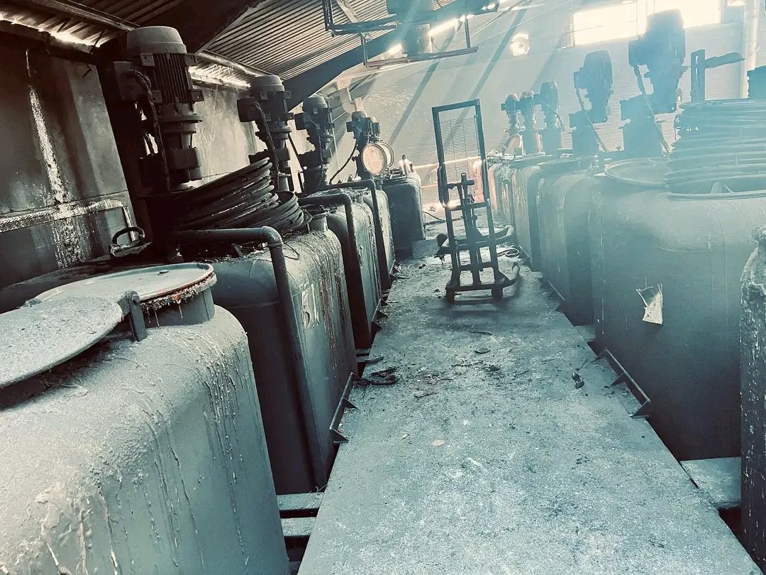 Nash Paints factory in Graniteside was destroyed by fire on Thursday morning. 

Property worth US$1, 3 million destroyed.