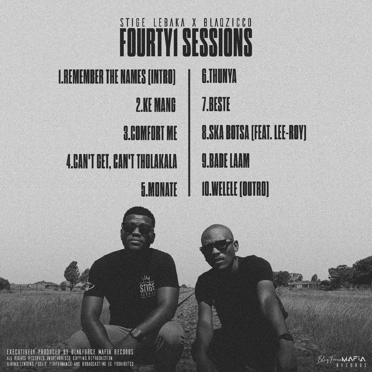 IT'S FINALLY OUT  LADIES AND GENTS.
#FOURTY1SESSIONS WITH MY BOY <a href="/stigelebaka_sa/">4️⃣1️⃣</a> WE HAD AMAZING TIME MAKING THIS PROJECT
I  HOPE U ENJOY IT😉

ROLL OUT BY @KatlegoMosikare 
distrokid.com/hyperfollow/st…