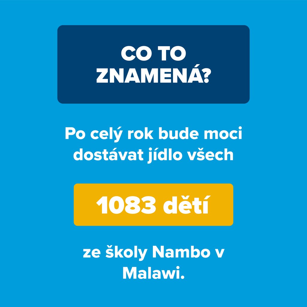 MarysMealsCZ's tweet photo. Máme pro vás výsledky výzvy Move for Hope. 💪 ⁠
Za cíl jsme si dali vysportovat jídlo pro školu Nambo v Malawi. Tento cíl jsme díky vám dokázali splnit. Všech 1 083 žáků dostane jídlo ve škole každý školní den po celý další rok! ✨
Děkujeme všem za nasazení! 💙
#MoveForHope https://t.co/RiQN3FTvxq