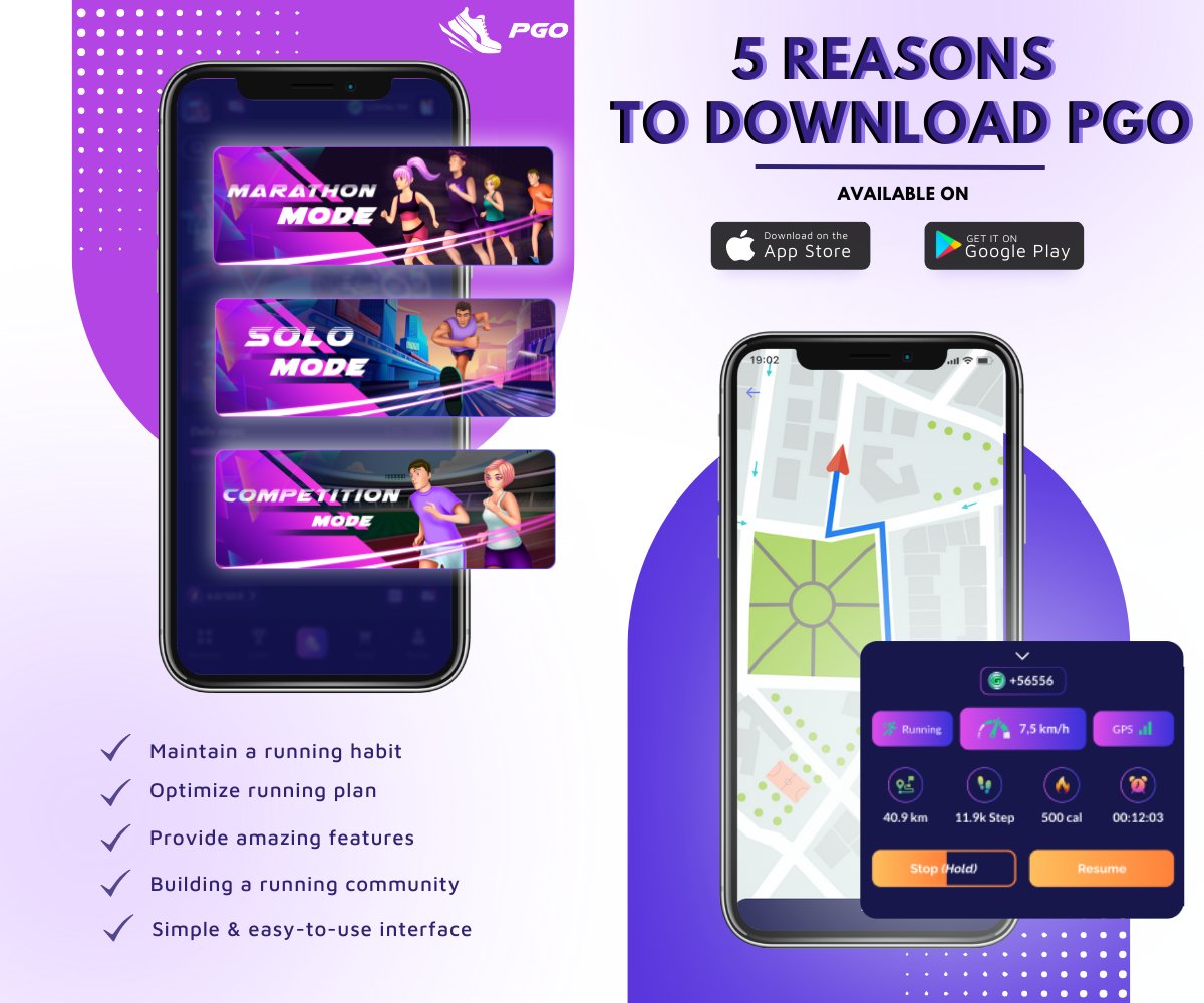 pgoforlife's tweet photo. Hey, let's look at five reasons why you should download the PGO app.
Read more: https://t.co/fNtab2wmly
#PGO #GoForLife #PGO_App #PGO_Stream #PGO_RACE https://t.co/b2Ei0eM8wQ