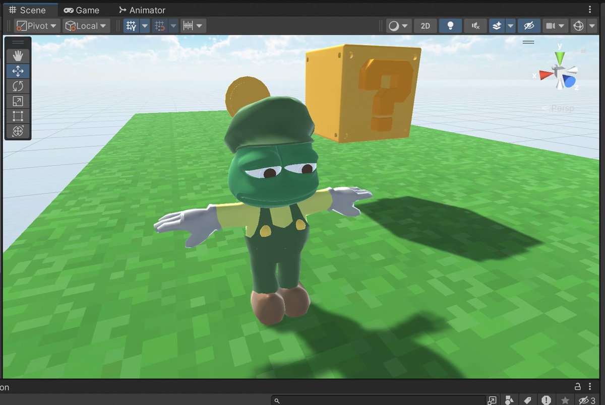 Launching our second game for #CatPepe

CatPepeBro 👇 

degenomics2000.itch.io/catpepebro

We will make this P2E in the next 48hrs. For now, enjoy this beta 🎮🕹️

(Chrome works best ❤️)