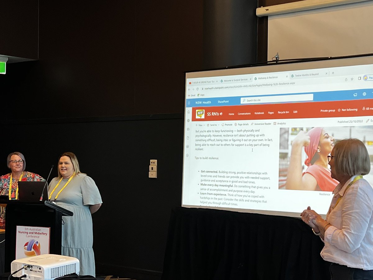 Nicole Burke &amp; Tracey Payne speak about Registered Nurse education #ANMC23