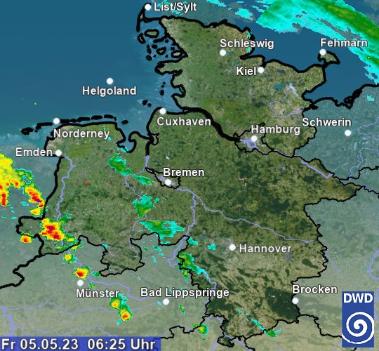 wetter_x's tweet photo. ❕WetterÜberwachung❕
Von Südwesten ziehen #Gewitter auf. Dabei gibt es Starkregen mit Niederschlagsmengen um 15 l/m² in kurzer Zeit sowie Windböen mit Geschwindigkeiten um 55 km/h und Hagel. #Emsland #Cloppenburg #Osnabrück
Bitte vorsichtig sein!
Quelle: #dwd https://t.co/QEEFP6owAe