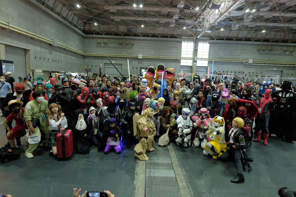 大撮影会！！^^

＃大阪コミコンコスプレ
＃OCC2023