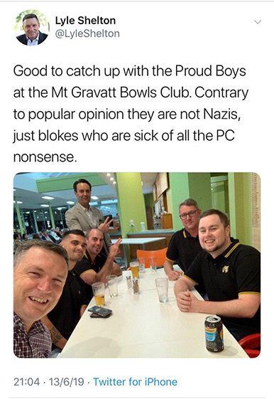 JonesHowDareYou's tweet photo. #ProudBoys #EatShitLyle https://t.co/paseVnYpdS