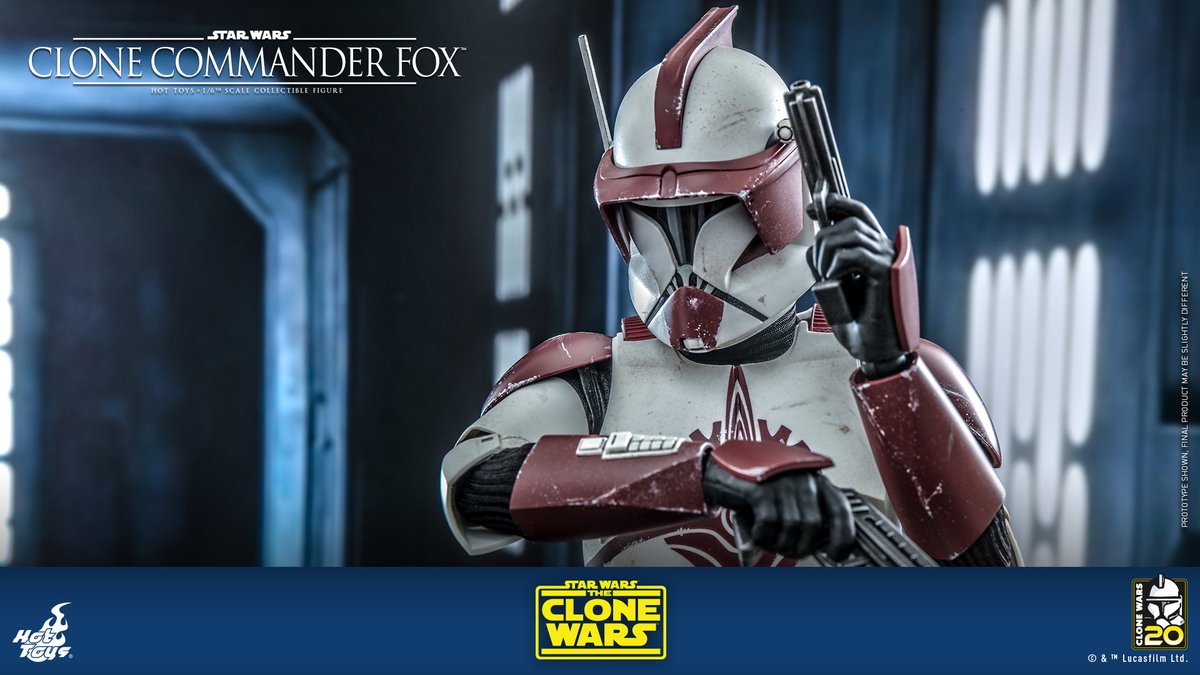 hottoysofficial's tweet photo. #HotToys 1/6th scale #CloneCommanderFox Commander figure from #StarWars #TheCloneWars is available for pre-order now! https://t.co/hARBr31pLy https://t.co/YgtsbZu20x
