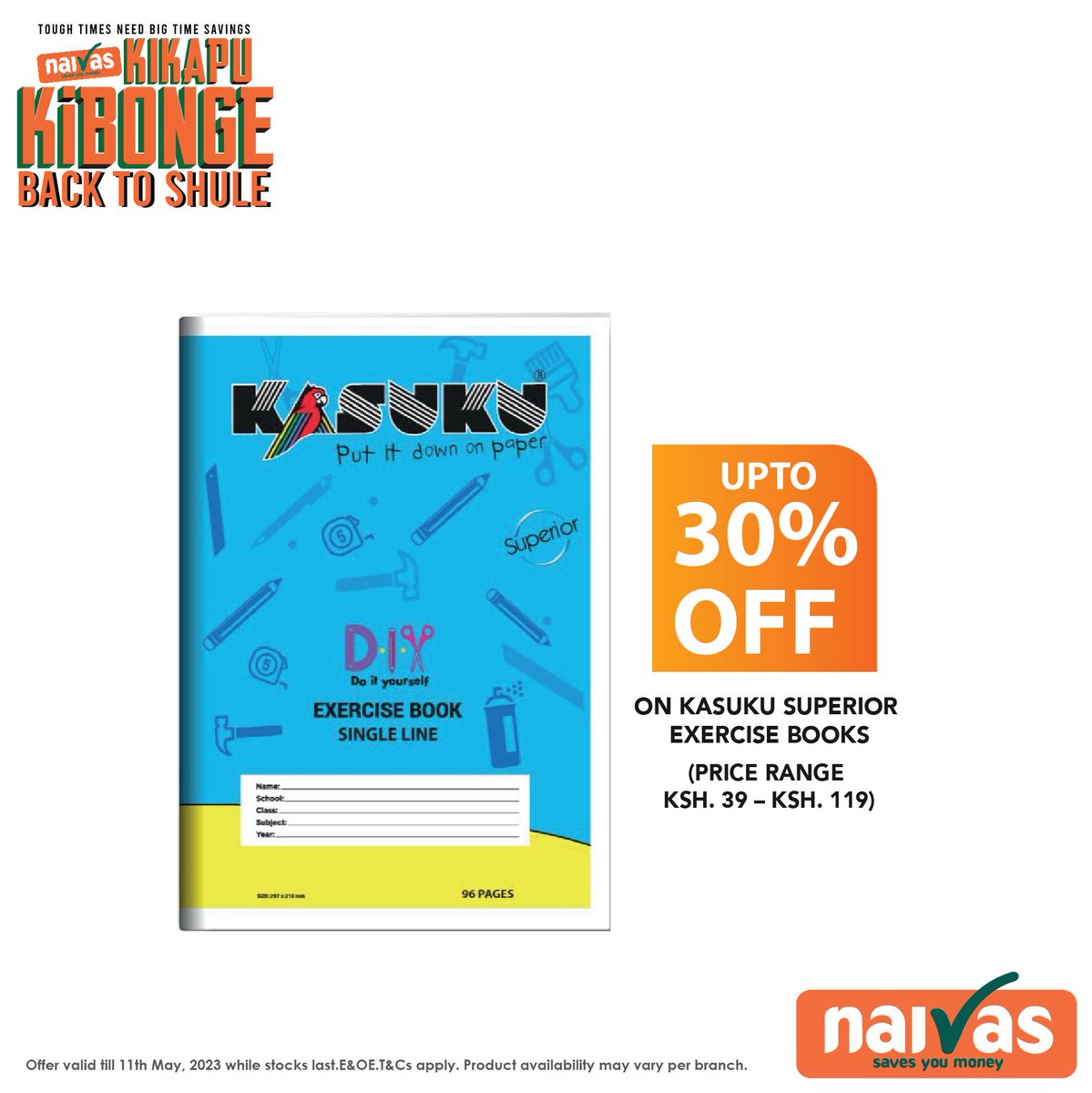 naivas_kenya's tweet photo. 📚Pale class kama vitabu vyako havikuwa covered ilikuwa ni shida! Some parents went out of their way to ensure the books were covered. Iwe kwa gazeti au calendar bora books ziko covered. Wewe zako zilikuwa covered kutumia nini?

#NaivasKikapuKibonge ✓
*Valid until 11/05/2023