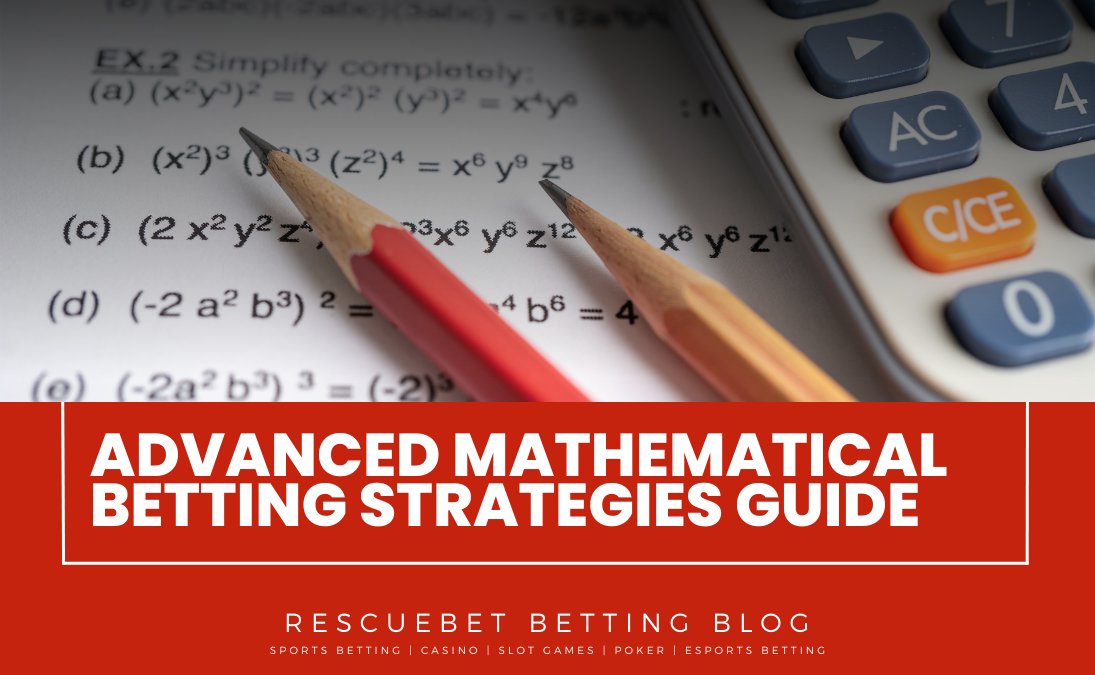 RescueBet's tweet photo. Want to improve your betting skills and gain an edge? Check out our latest guide on advanced mathematical betting strategies! https://t.co/bWk6Pn4KqN https://t.co/f41Jwf2qJV