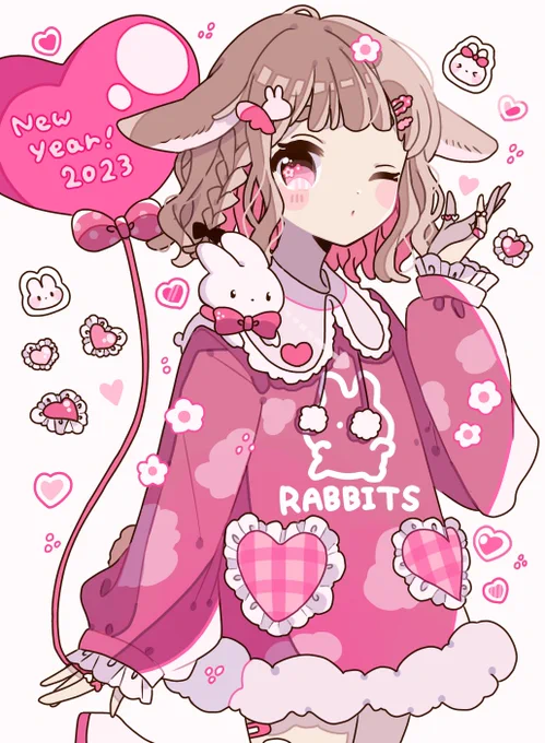 #ゴールデンウィークSNS展覧会2023  女の子と小さな動物と小物を描くのが好きです
