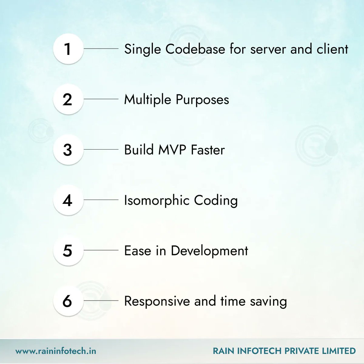 raininfotech's tweet image. A JavaScript-based framework for creating web apps is called the MEAN Stack. The four primary technologies that make up the levels of the stack—MongoDB, Express, Angular, and together referred to as MEAN.
#raininfotech #meanstack #meanstackdevelopment #development #webapp
