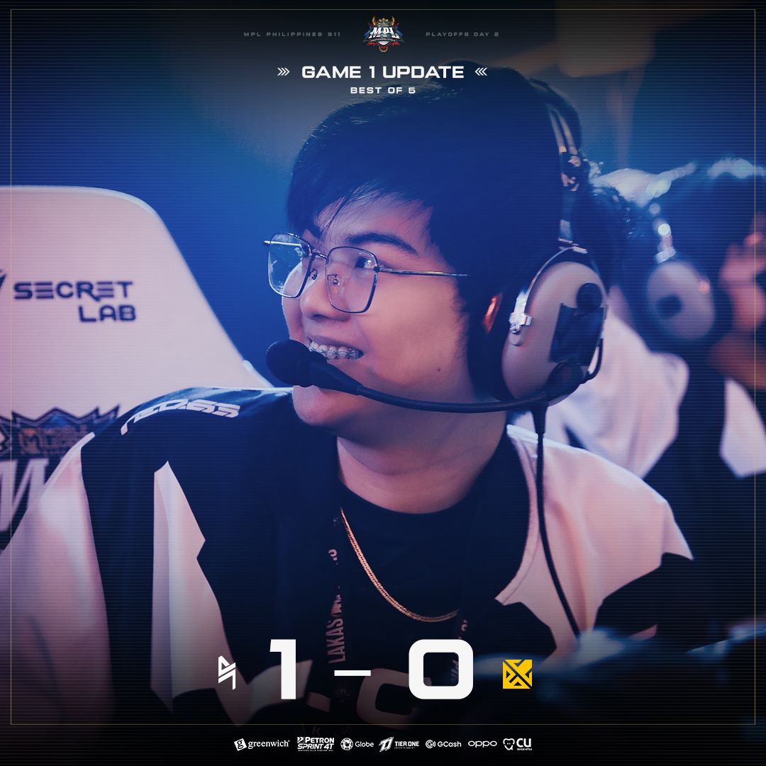 BLACKLISTINTL's tweet photo. No sweat for Game 1 as we start off with a W 💪

Let's keep it up!

#BreakTheCode | #MPLPH https://t.co/nVduMIVZMX