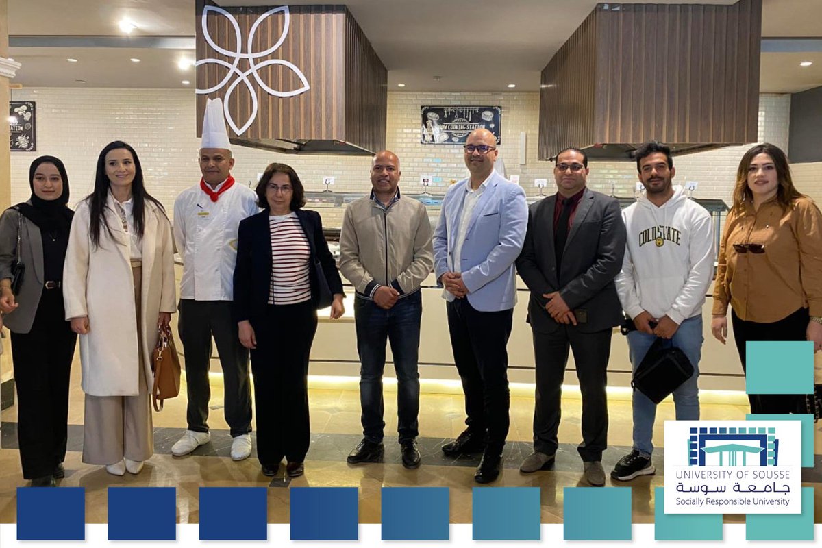 Univ_of_sousse's tweet photo. ℹ️Check out our latest #ErasmusPlus field visit to the biological garden at Sentido Belle Vue Park as part of the "From The Ground to the Plate" project. Proud to partner with the Municipality of Salceda in Spain and showcase #TunisianHeritage and #CulinaryTraditions. #FG2P https://t.co/Oge6pT6uVD