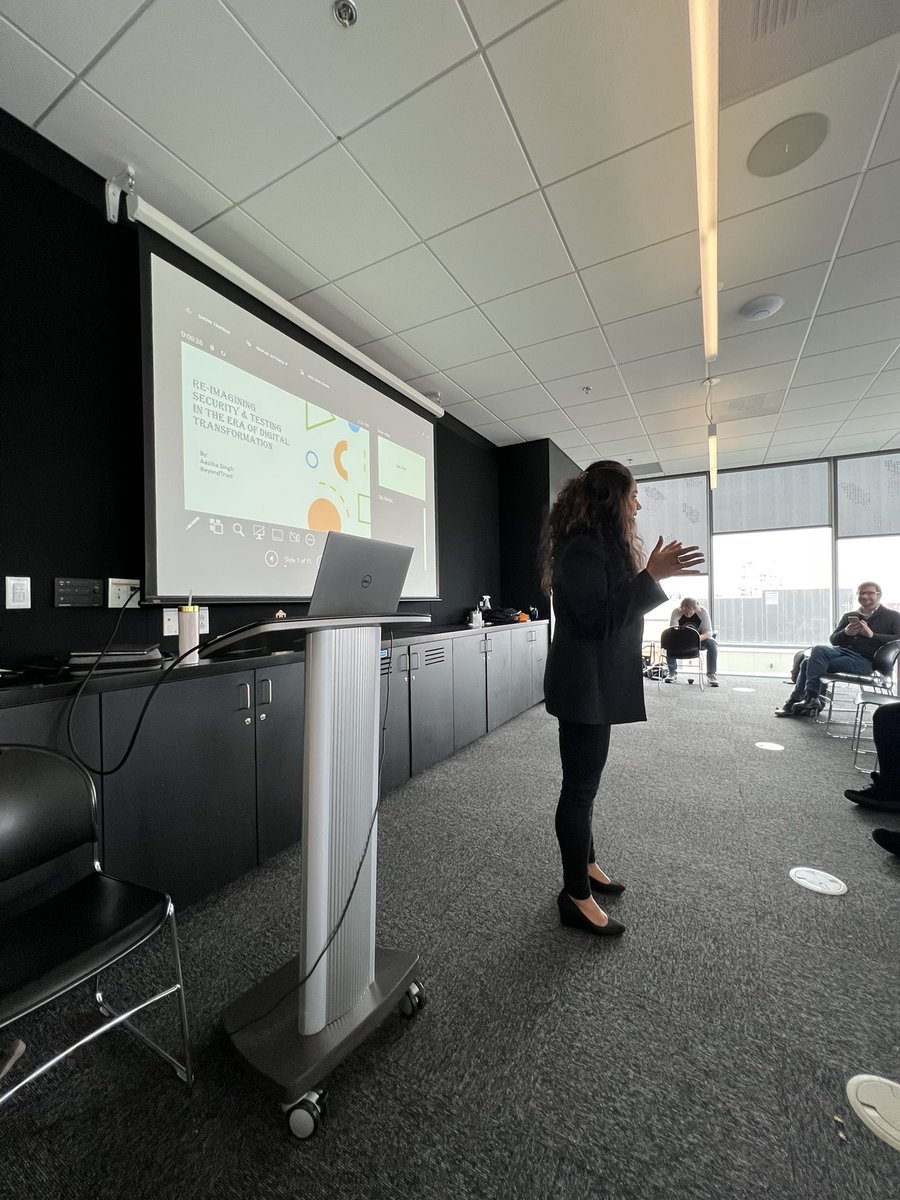 Thanks to Aastha for your great talk on security testing!