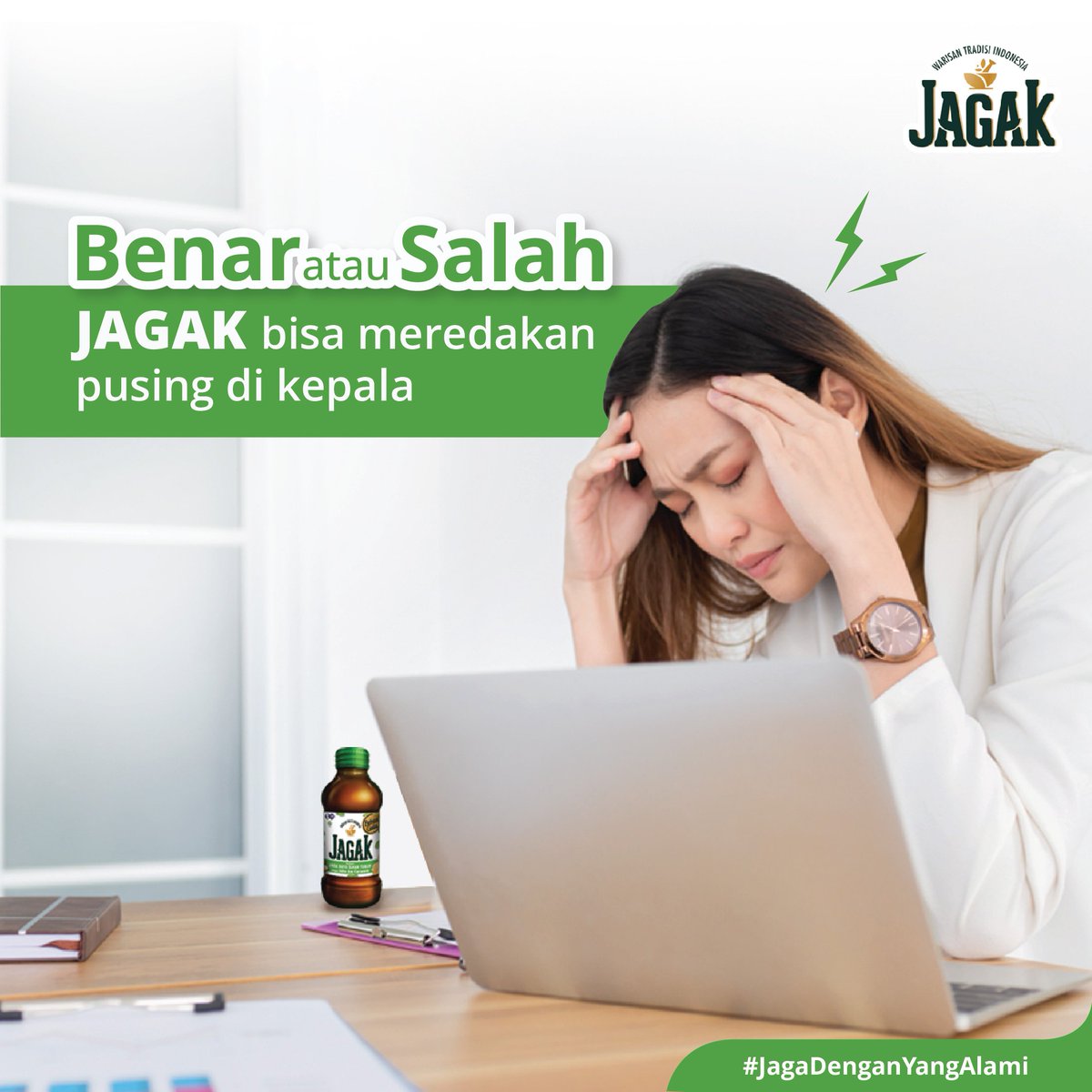 jagak_id's tweet photo. Gimana nih, JAGAK Friends? Kira-kira jawabannya benar atau salah ya? Yang udah rasain manfaat dari JAGAK pasti tau dong jawabannya, yuk tulis di kolom komentar jawaban kamu!
#AntiPegalLinu #TemanSehat #MinumanHerbal #JagakOT #MinumanKesehatan https://t.co/6q5WDAcObv