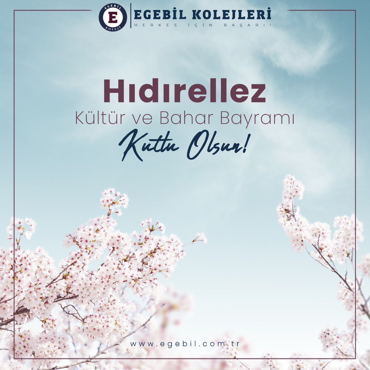 Kültür ve Bahar Bayramı Hıdırellez kutlu olsun!

#egebil #eğitim #özelokul #hıdırellez