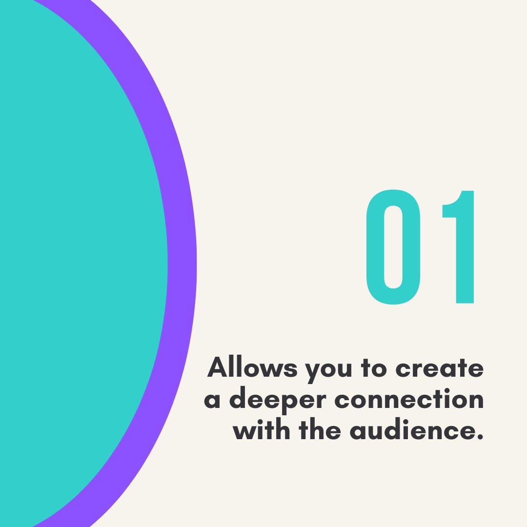 CJContentCo's tweet photo. Through storytelling, brands can generate content with narratives, and telling some relevant facts for the target audience.

This resource is ideal for, through a story, transmitting the values of the brand.

👉🏻Do you need some reasons to use it in your strategy? Read them here! https://t.co/A6R7trm0fN